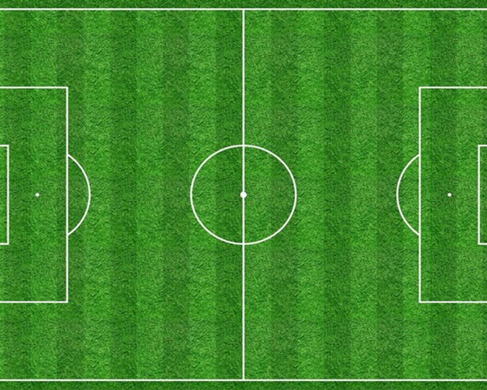 Terrain de foot moderne A4.