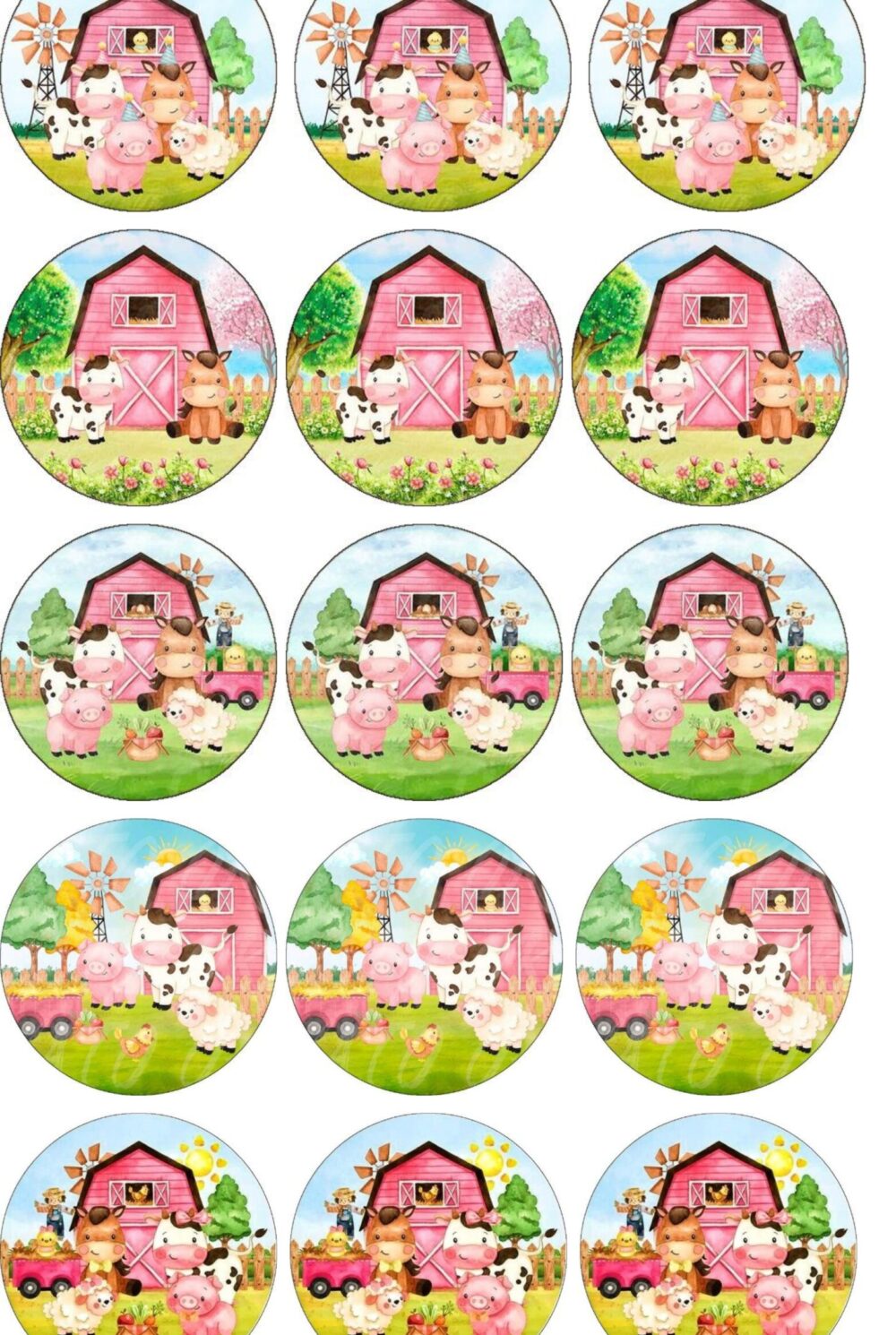 ferme disques cupcakes