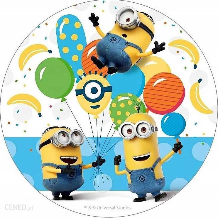 Les minions avec ballons