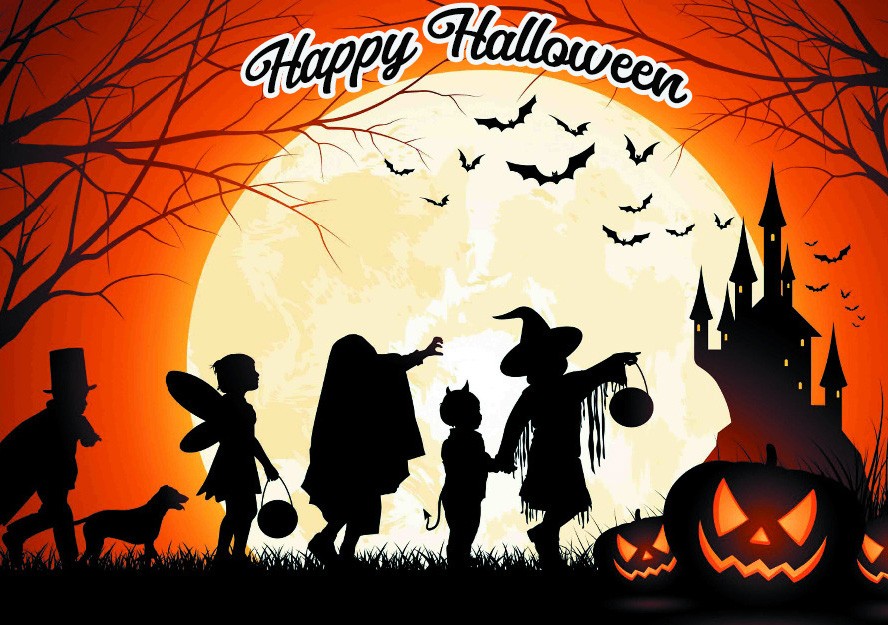 Happy Halloween A4