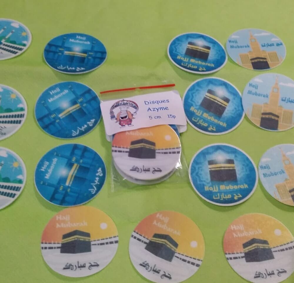 Hajj disque cupcake