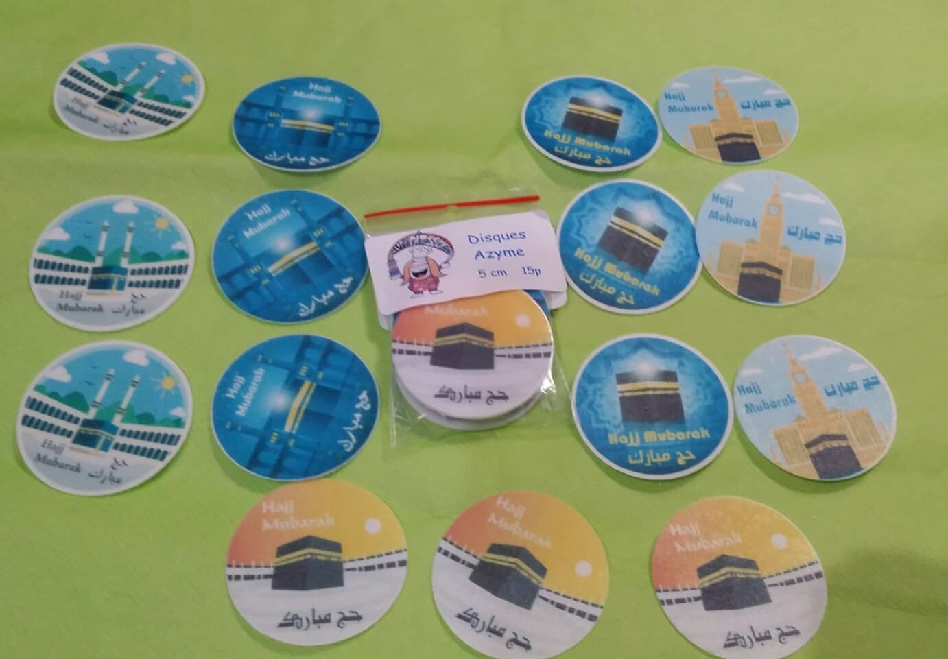 Hajj disque cupcake