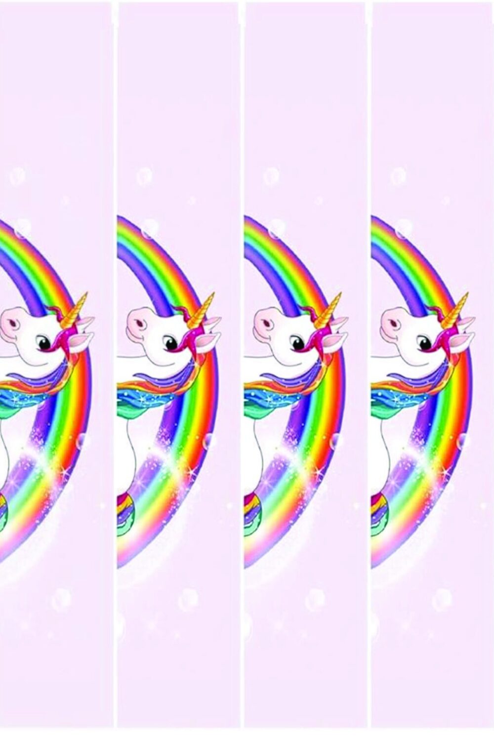 contour de gâteau licorne