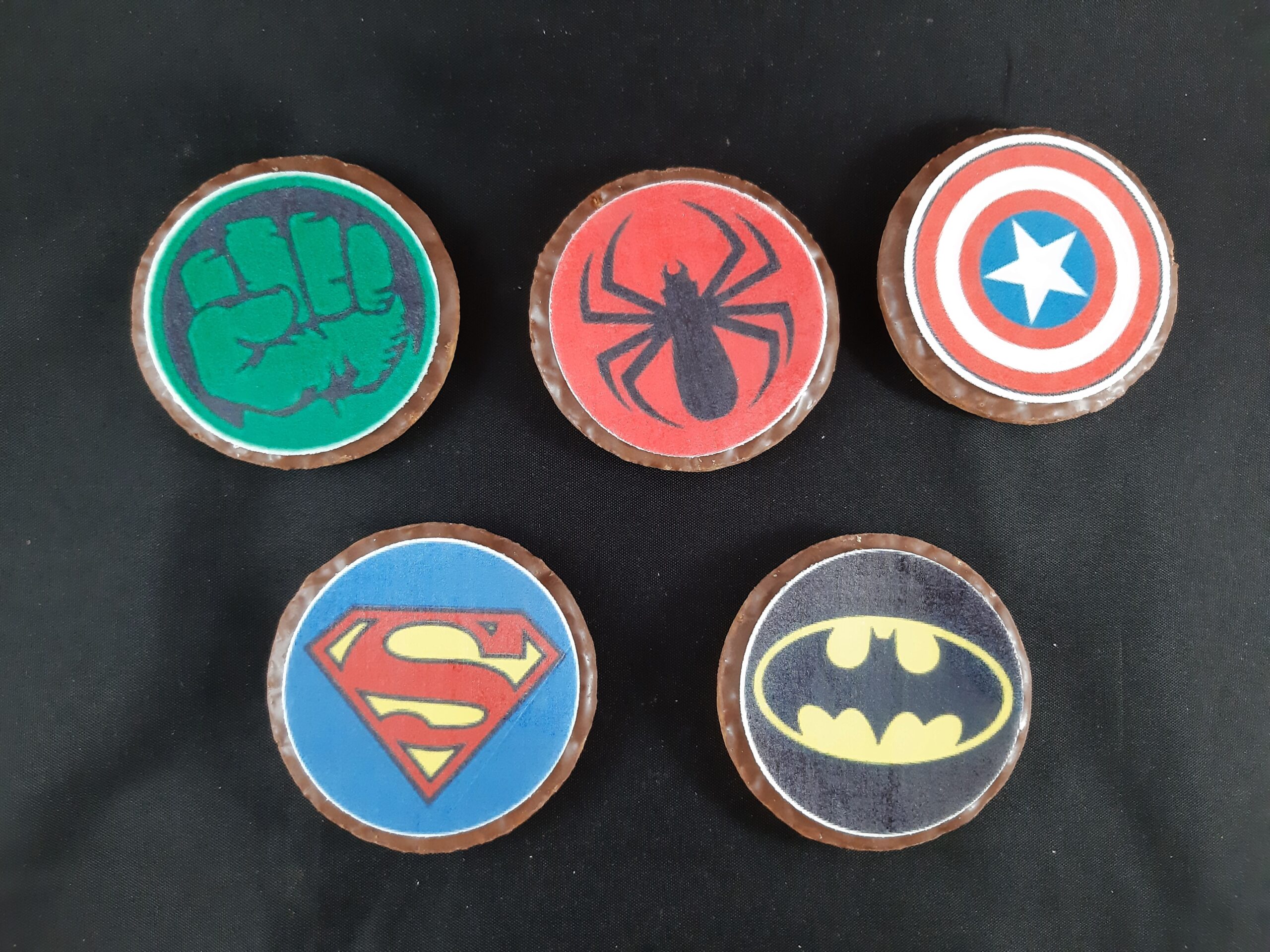 superheld schijf cupcake - Afbeelding 4