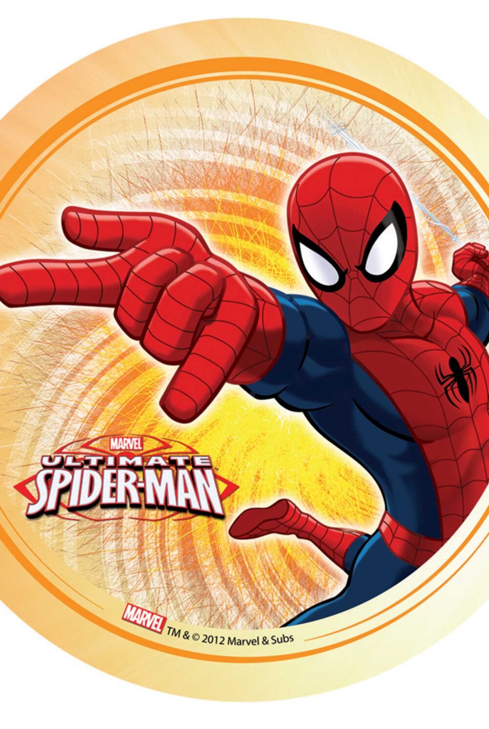 Spiderman jaune* 20 cm