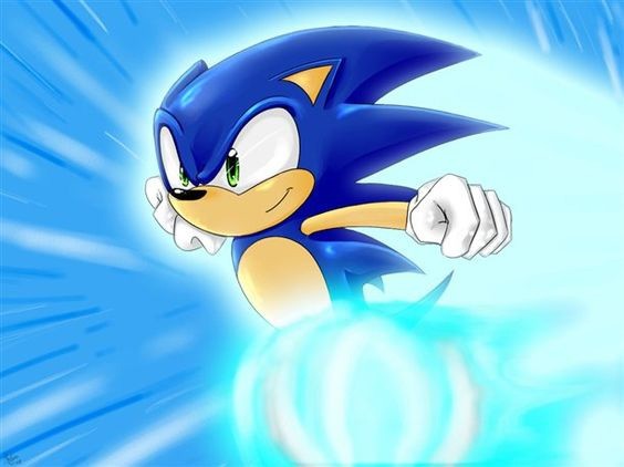 sonic qui court A4