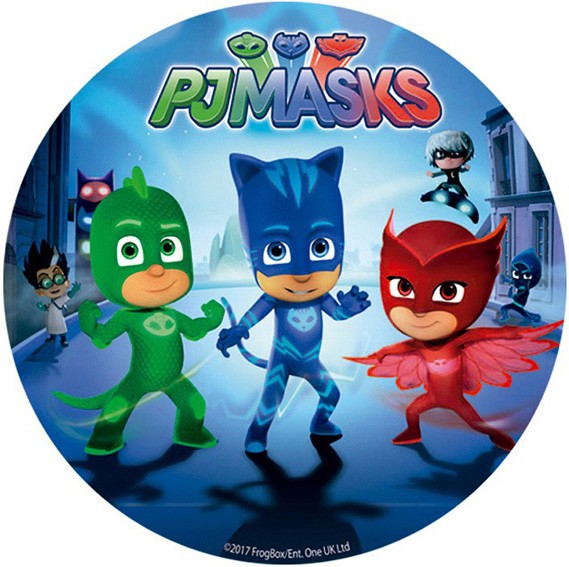 Pjmask en ville 20 cm azyme