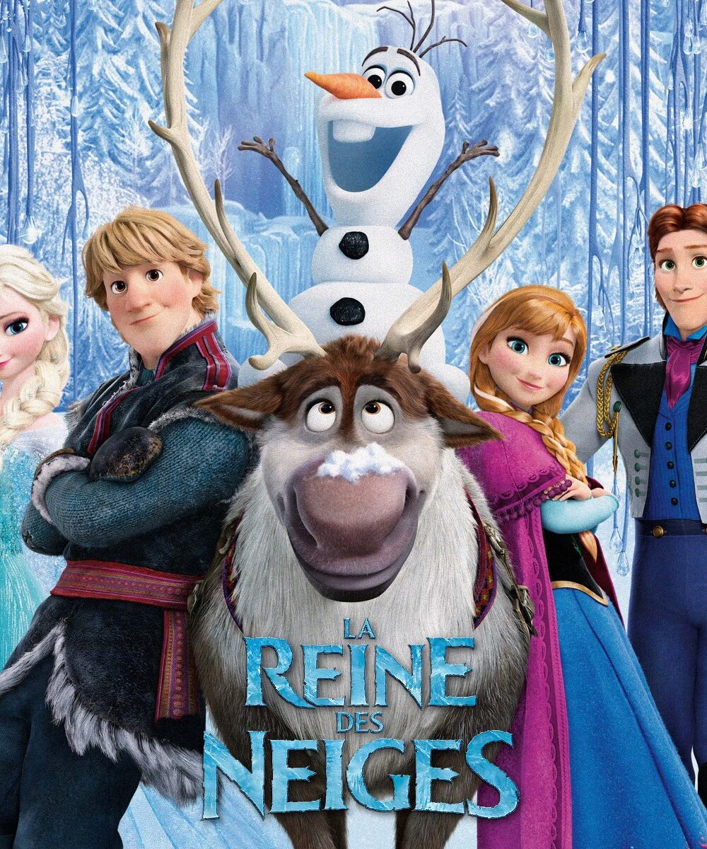 reine des neiges 1 flocons A4