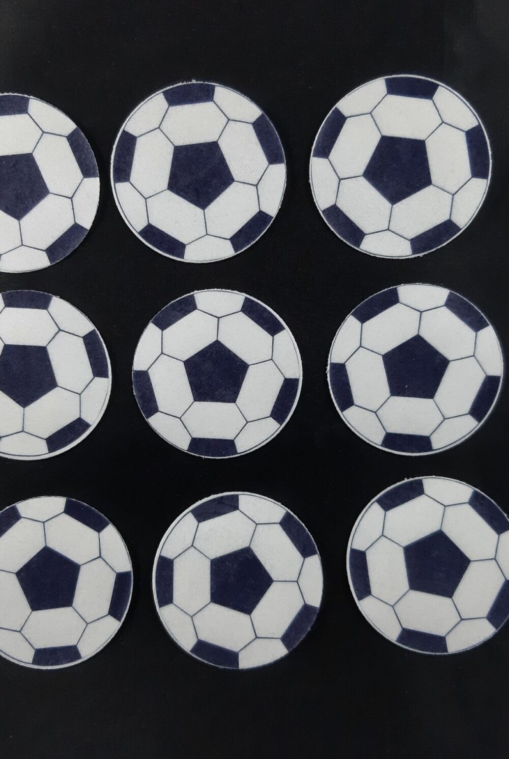 Ballon de foot disque cupcake