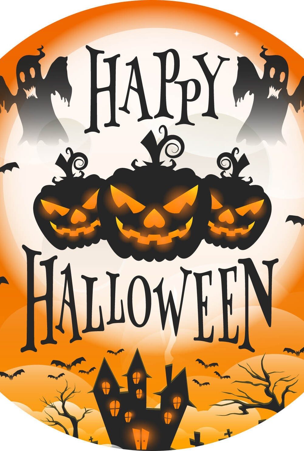 Happy Halloween 20 cm
