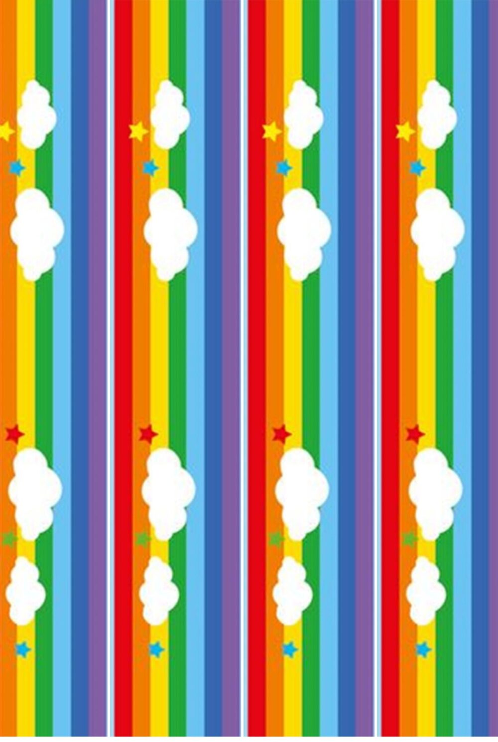 contour de gâteau arc en ciel