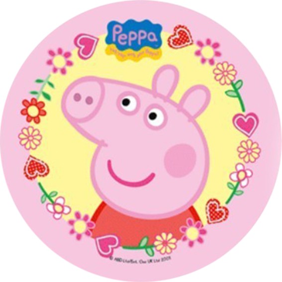 Peppa pig fleurs 20 cm azyme