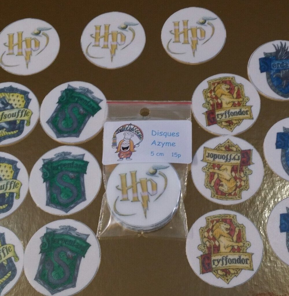 Harry Potter disques cupcake