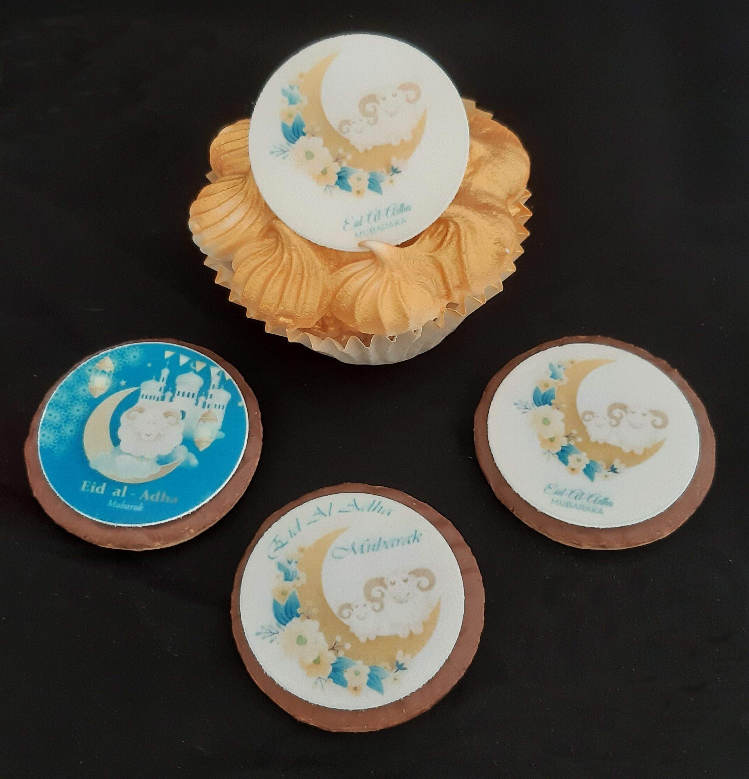 Eid Al Sadha disques cupcake - Image 3