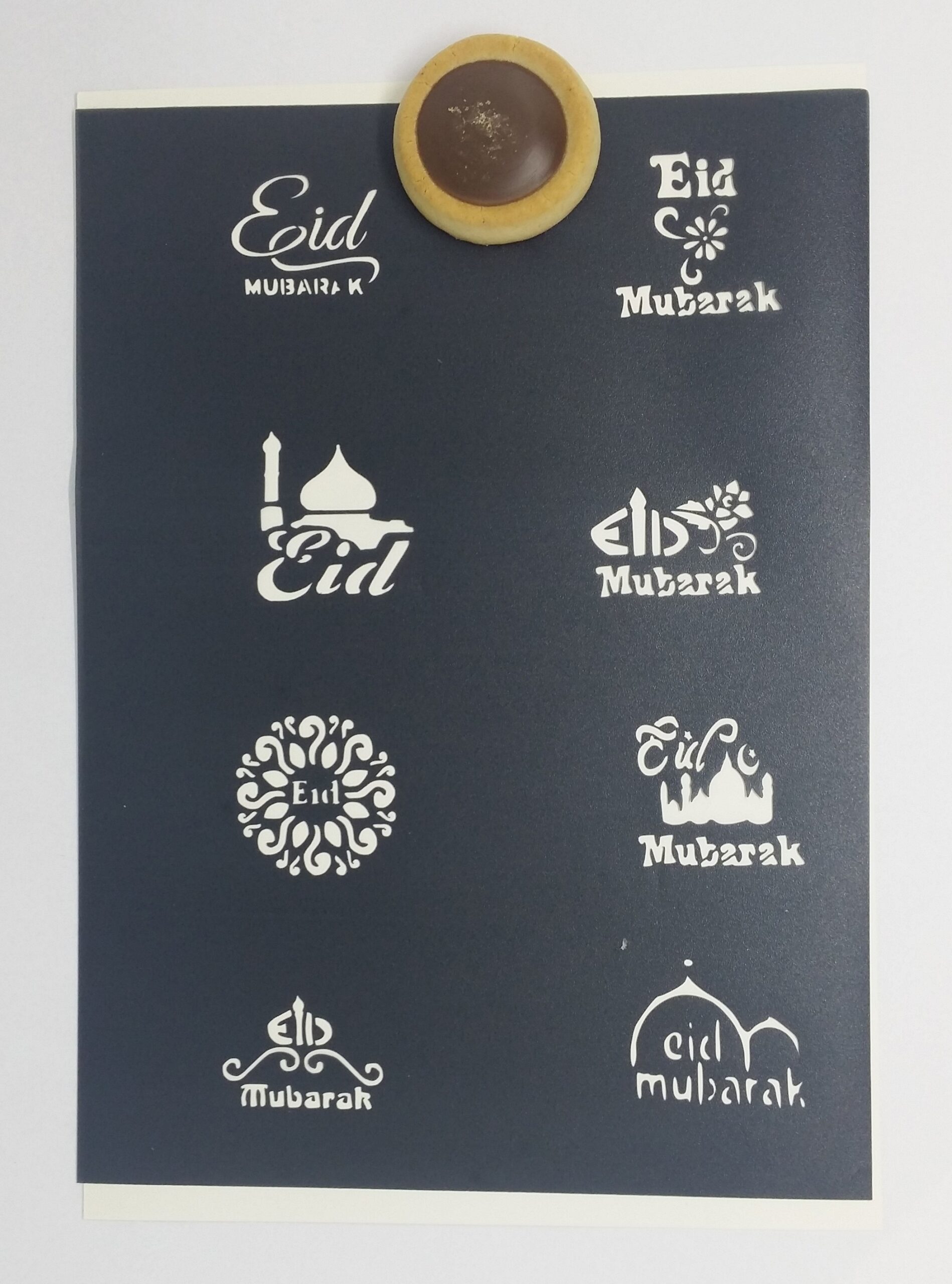 Eid Mubarak pochoir macarons, magnum, biscuits - Image 2