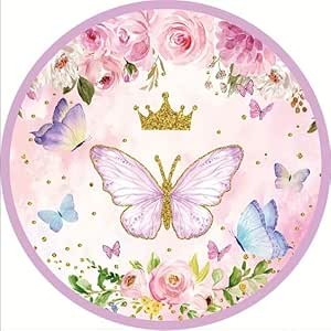 papillons et couronne