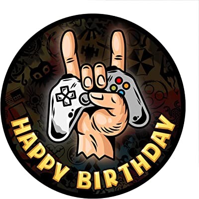manette happy birthday fond noir