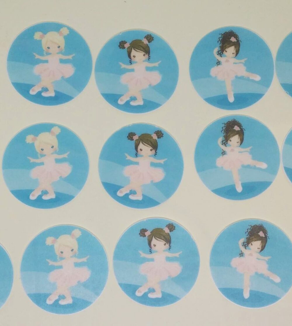danseuse disques cupcake
