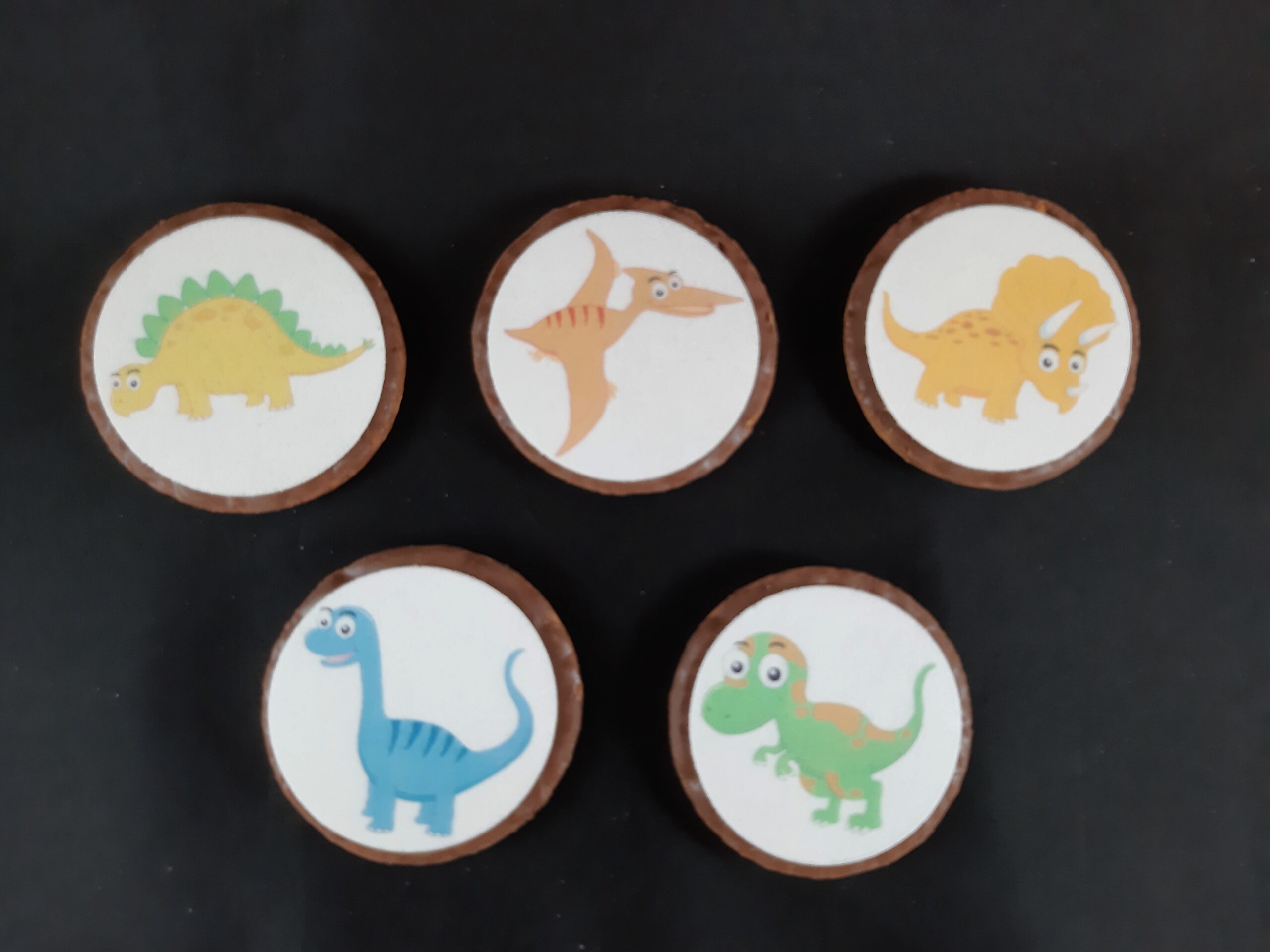 dinosaures enfant disques cupcake - Image 3