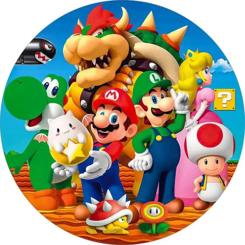 personnages Super Mario 20 cm
