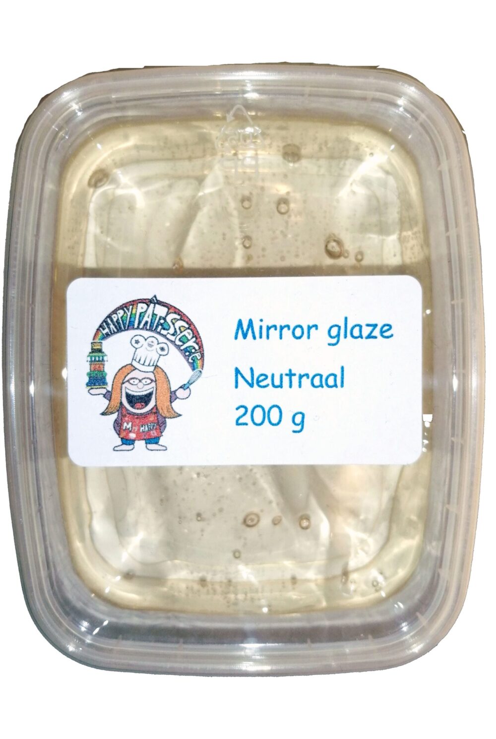 Nappage Miroir neutre 200 g - spiegel glazuur transparant
