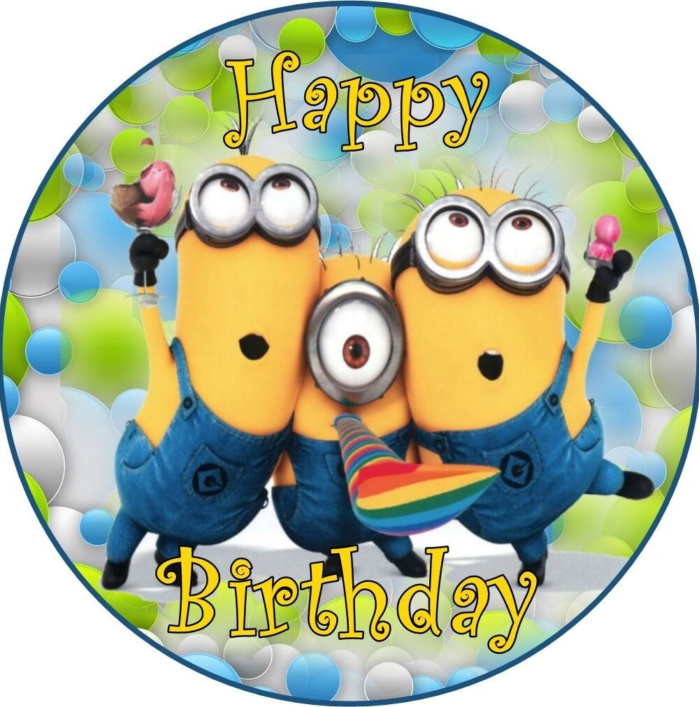 Les minions Happy Birthday