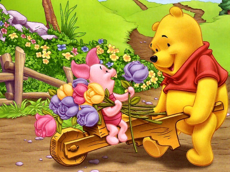 Winnie & Porcinet A4.