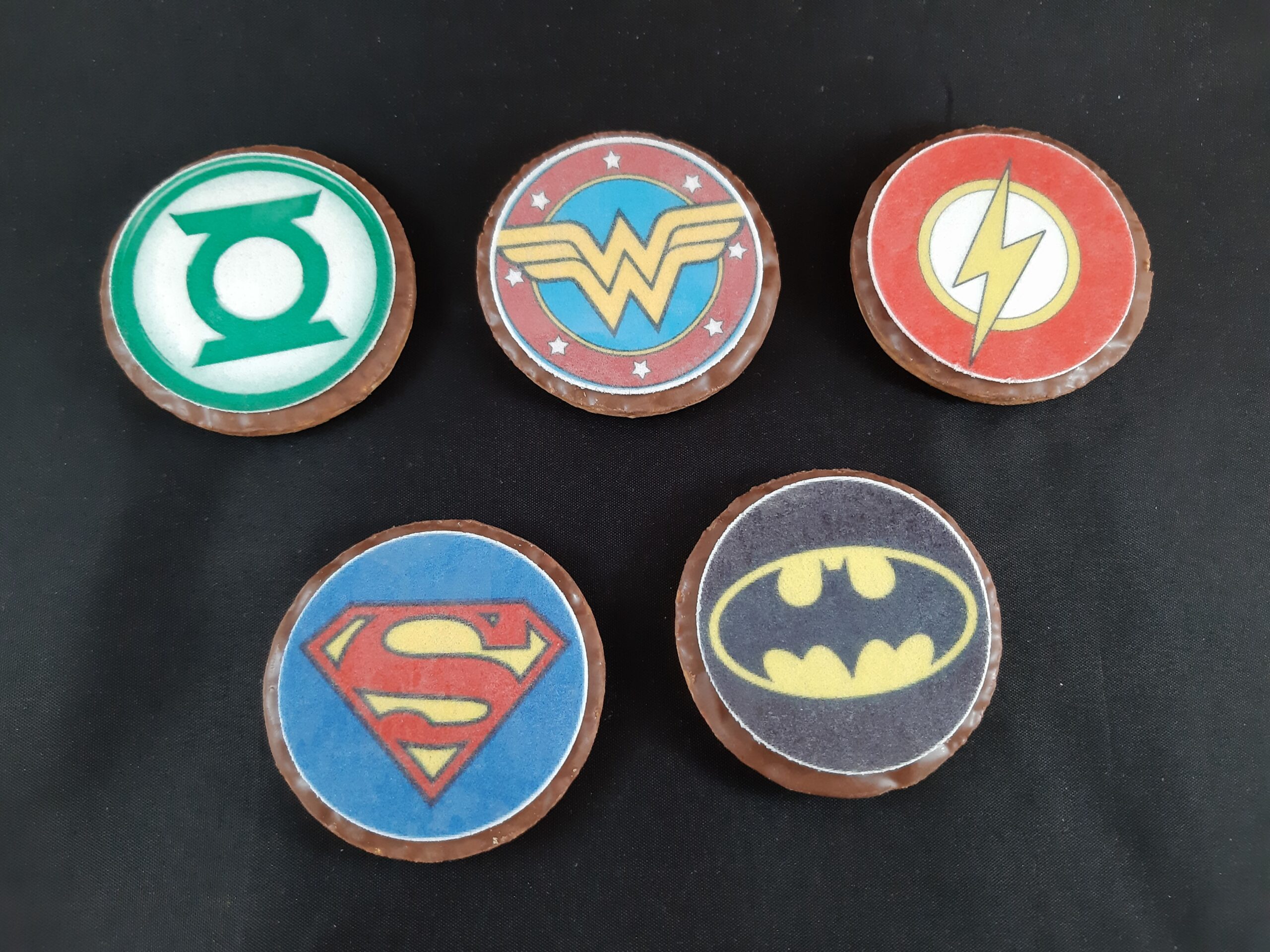 super héros DC disques cupcake - Image 3