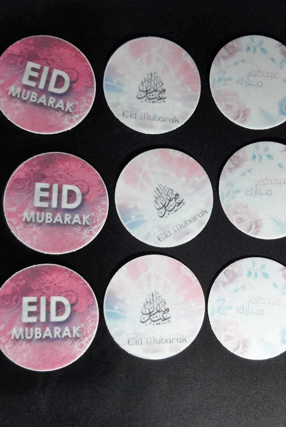 Eid assortiment disque cupcake