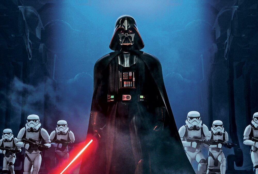 Star War bleu A4