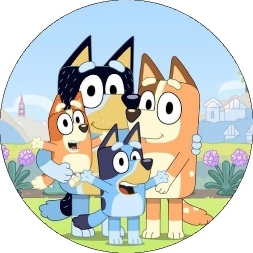 Bluey et sa famille