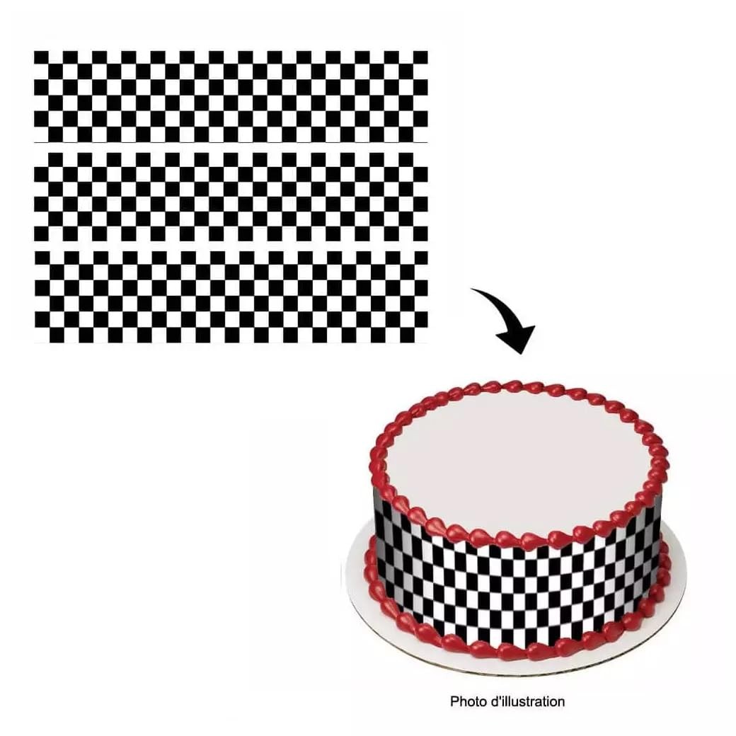 A4 motif damier - Image 2
