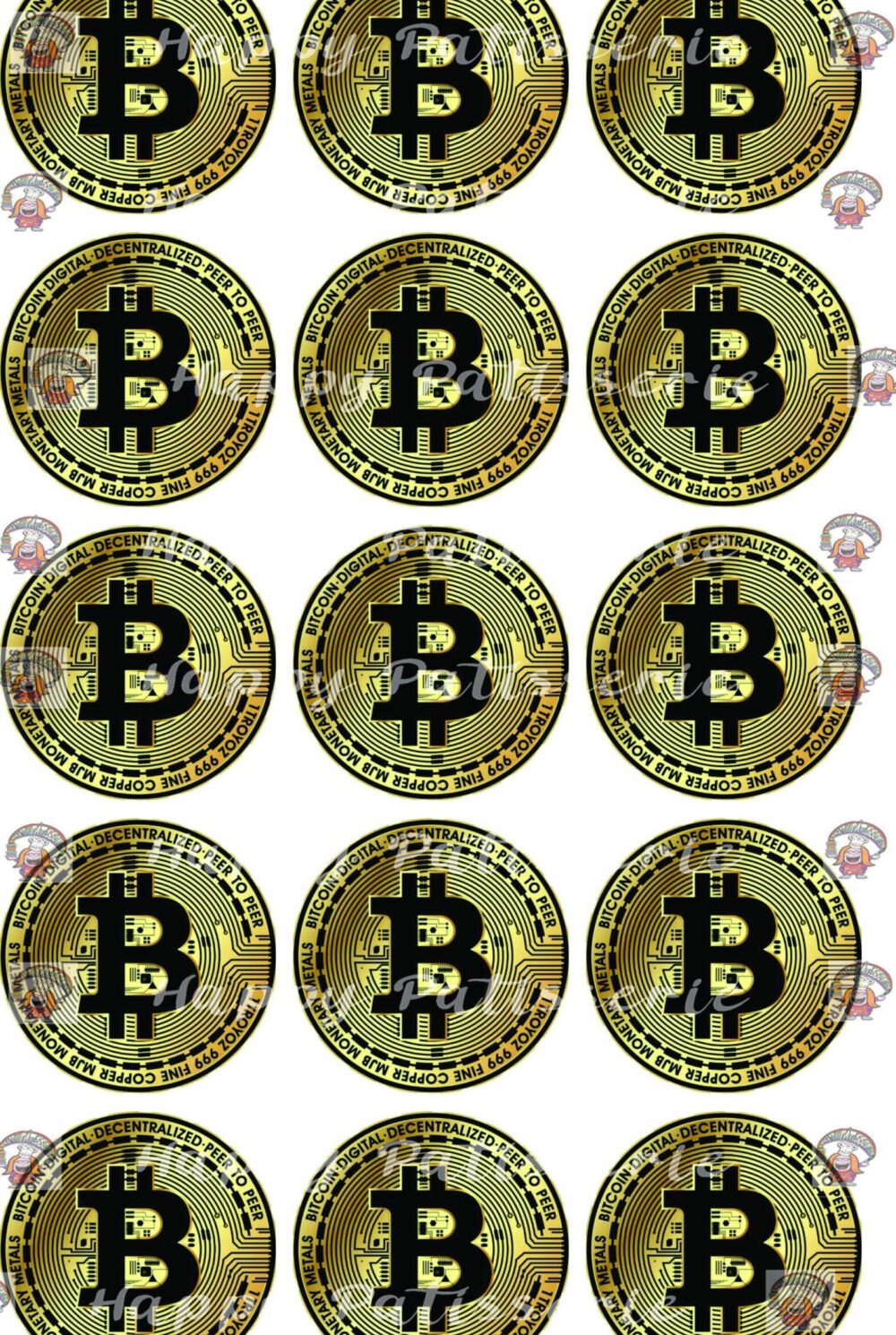 bitcoin disques cupcake