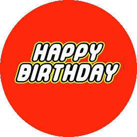 Lego happy birthday