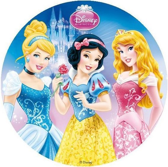 Princesses fond bleu