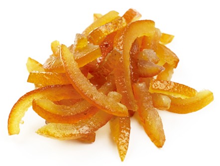 Candied orange 100g - Gekonfijte appelienenschillen