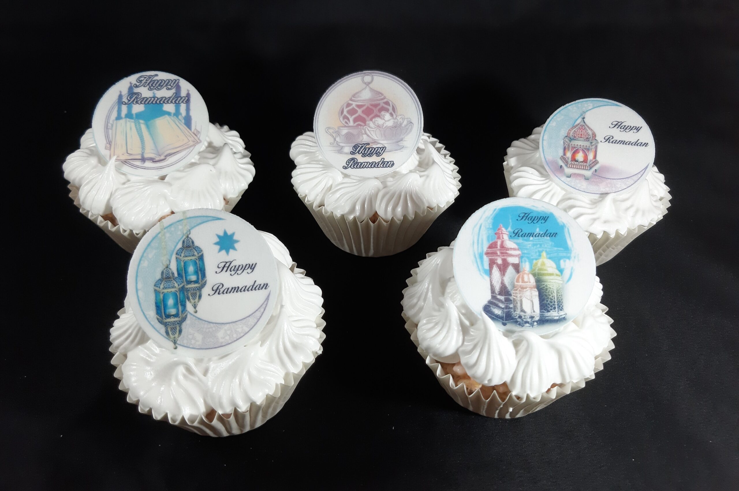 Happy Ramadan disques cupcake - Image 3