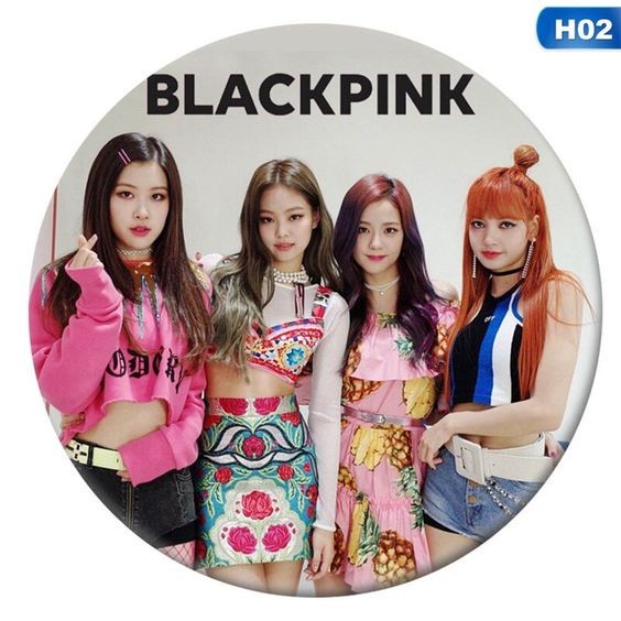 Black Pink rond 20 cm