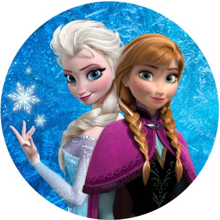 Elsa & Anna Reine des neige 20 cm