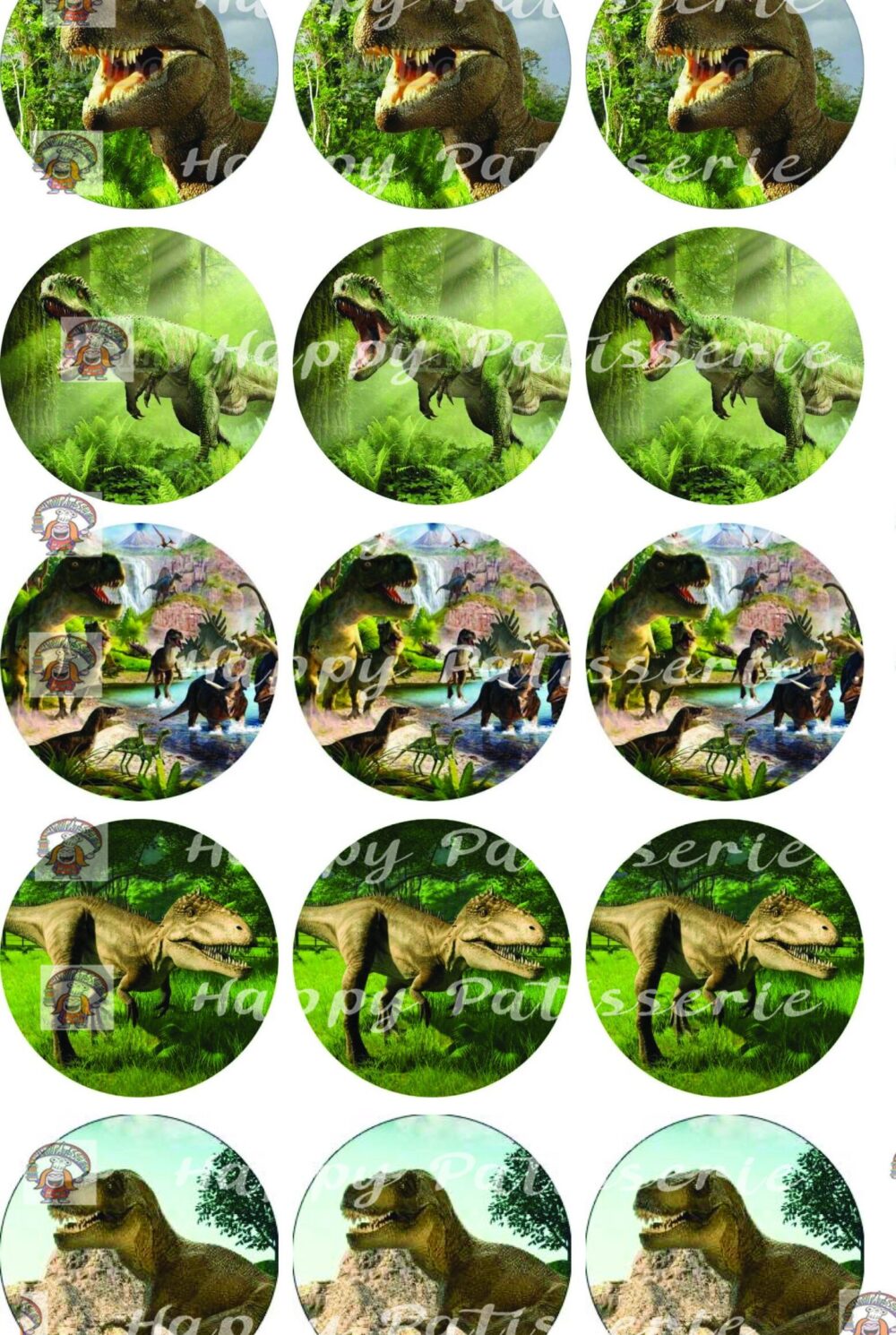 cupcakes dinosaures jurassic