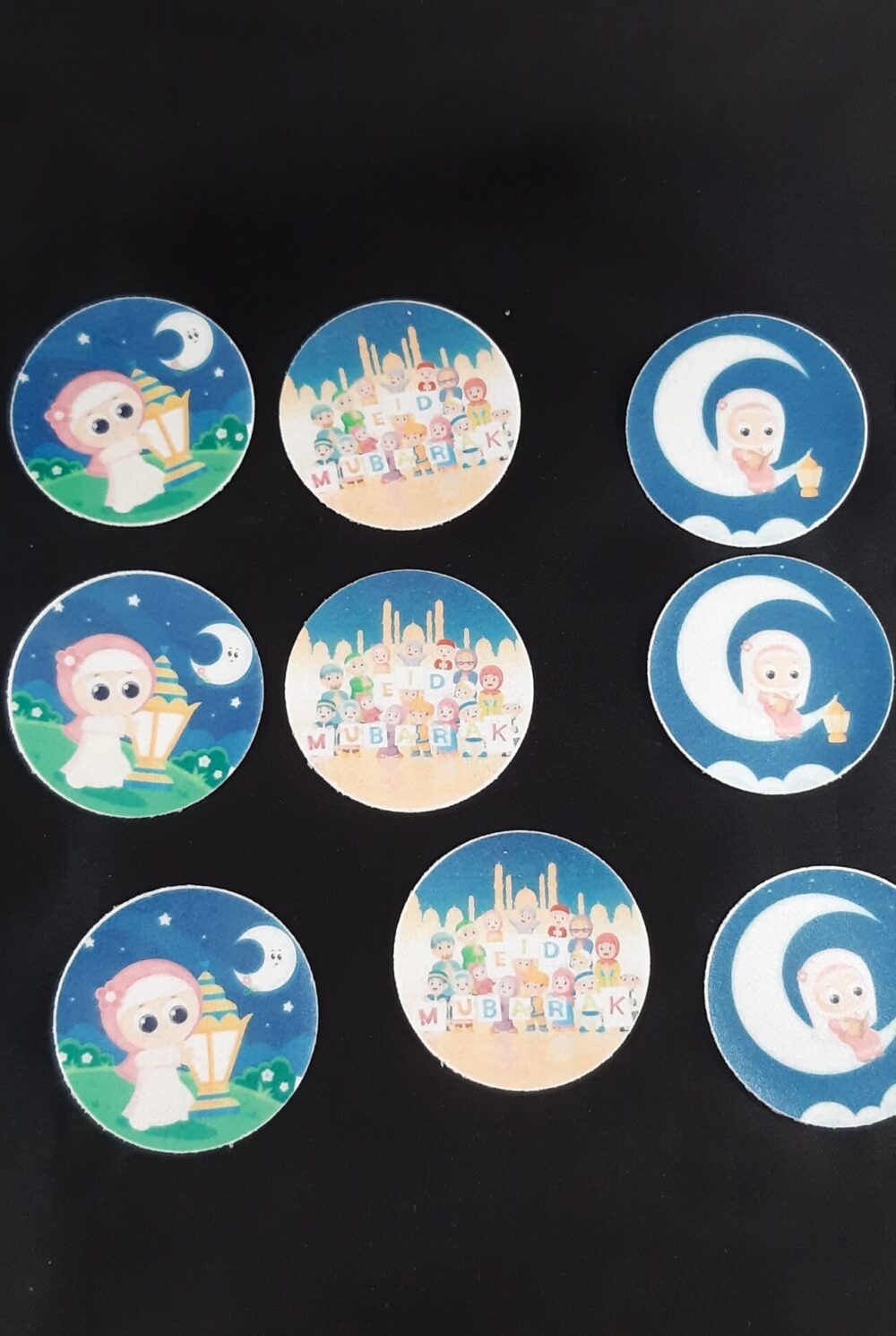 Enfant Aid/ramadan disque cupcake