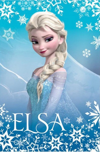 Elsa flocons A4