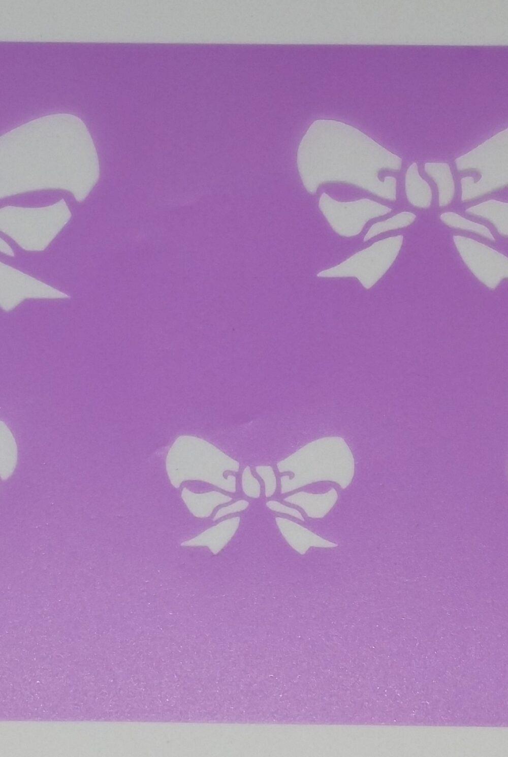 Nœud pochoir stencil gâteau