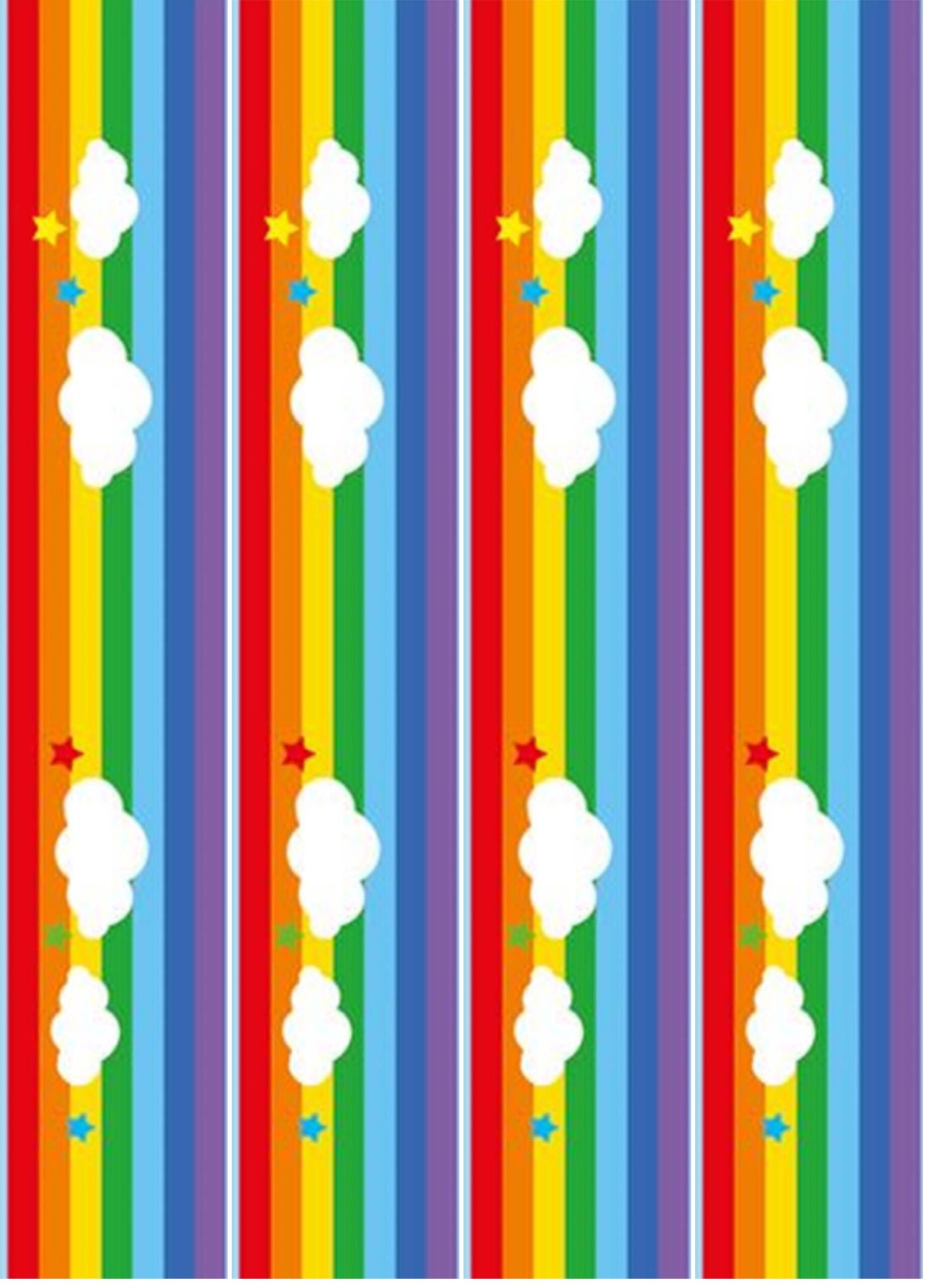 contour arc en ciel