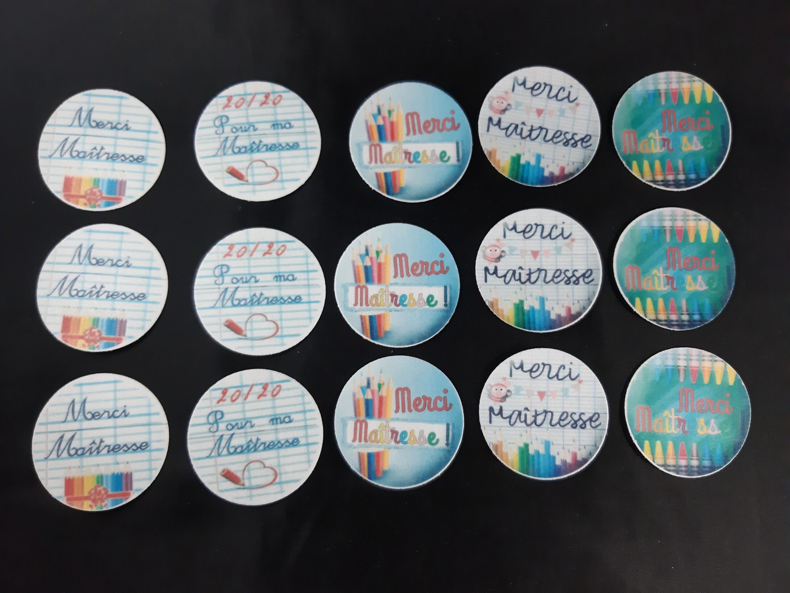 Merci maîtresse disques cupcake - Image 2