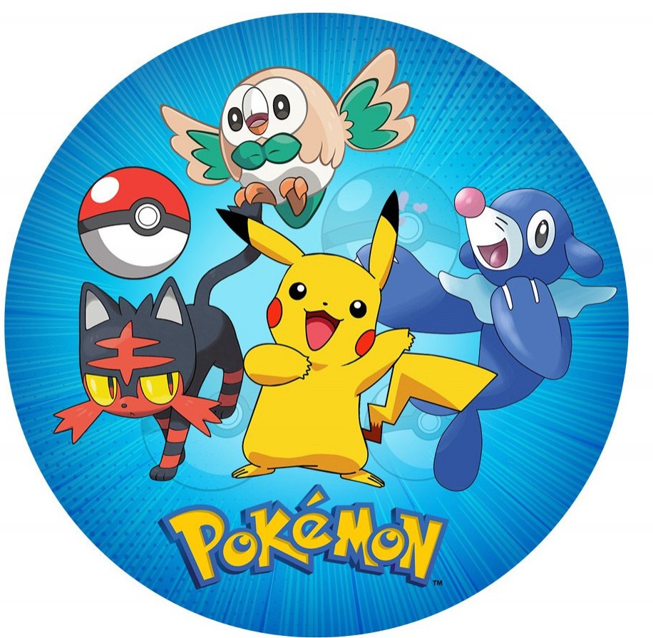 Pokemon fond bleu cm