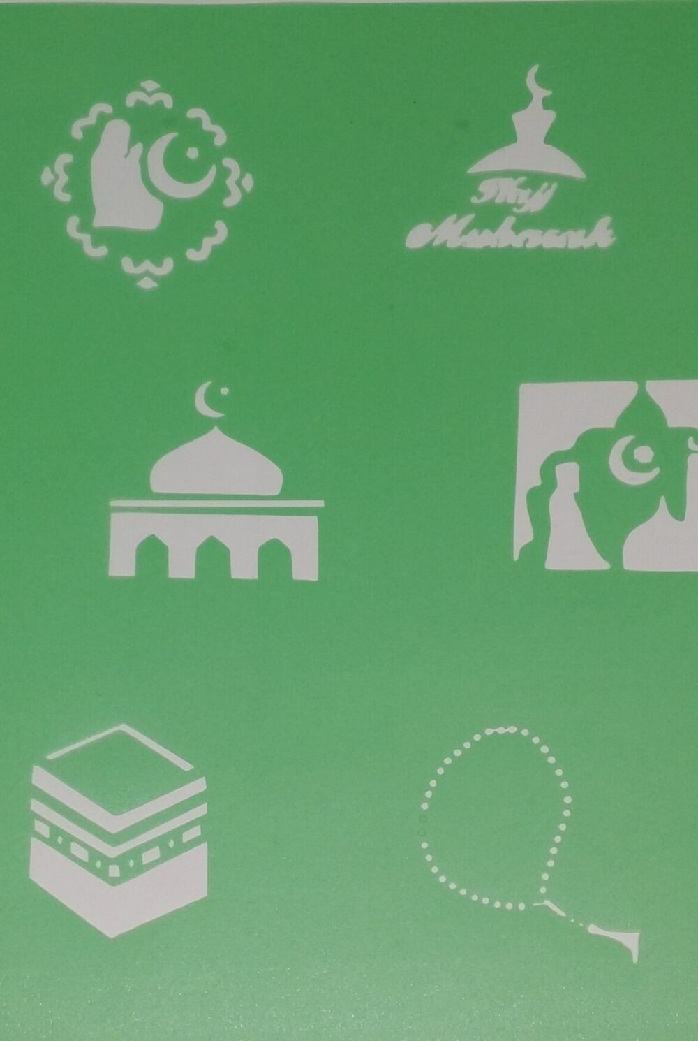 Hajj pochoir - stencil