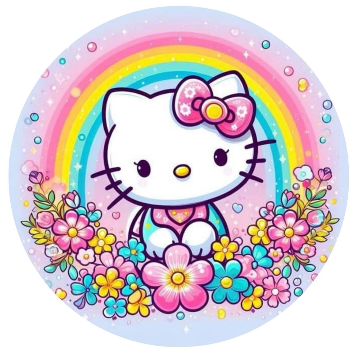 hello kitty fleurs