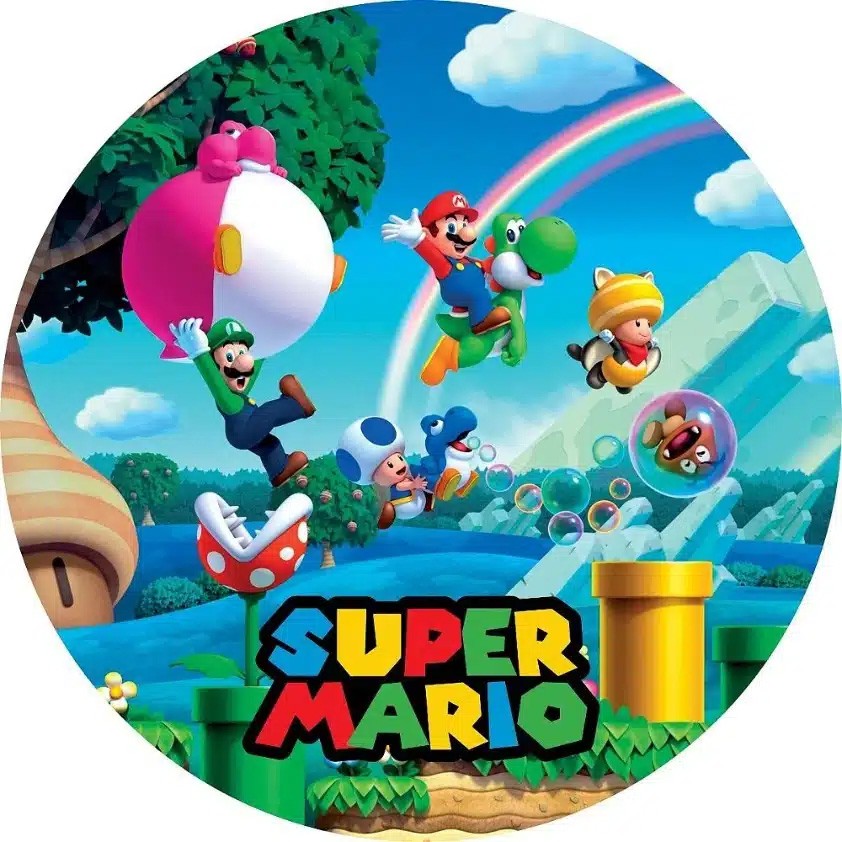 disque Super Mario 20 cm