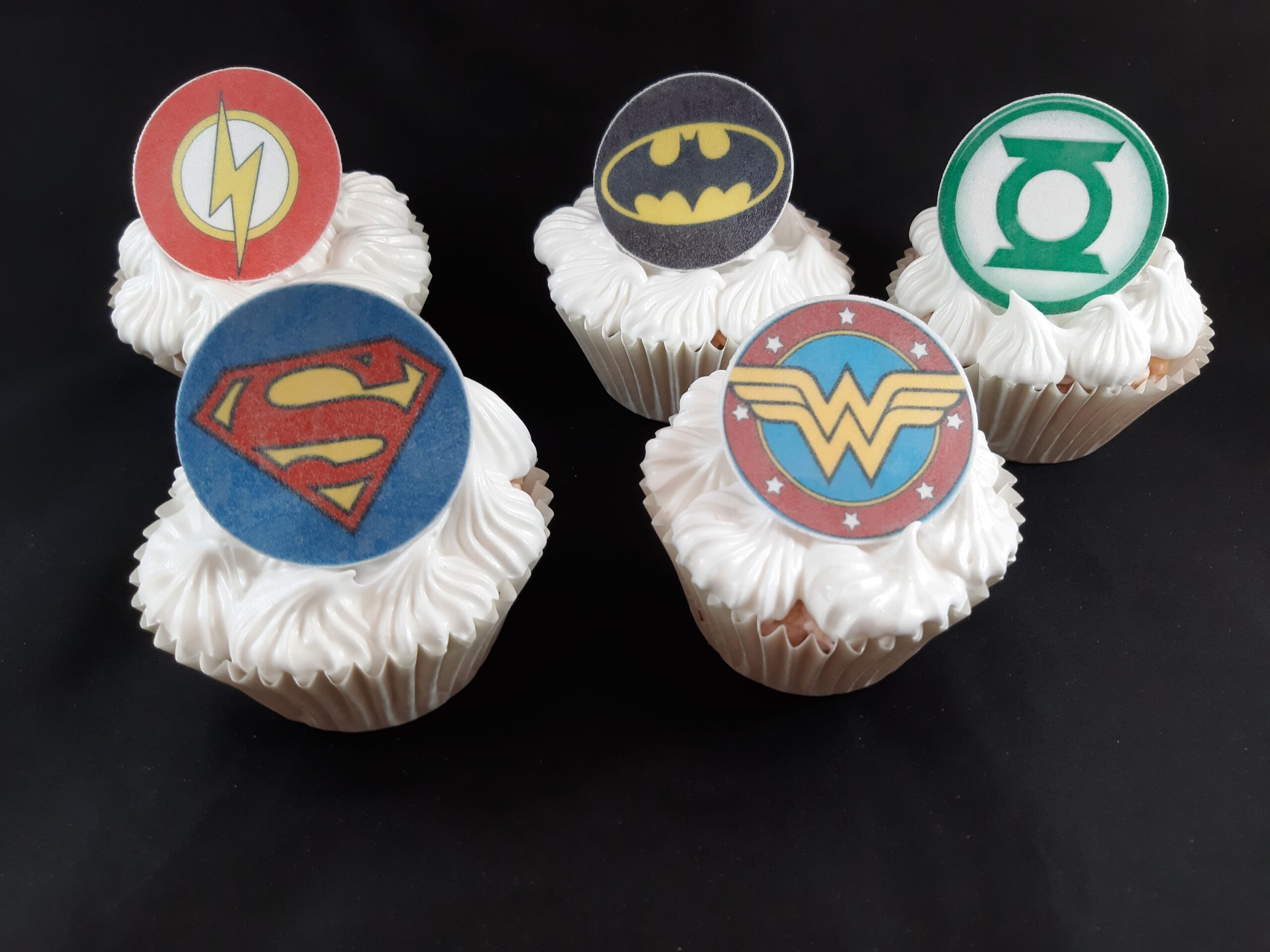 super héros DC disques cupcake - Image 2